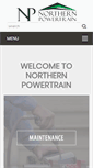 Mobile Screenshot of northernpowertrain.com